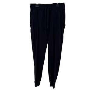 Lululemon Warm Down High-Rise Jogger Black Modal Womens Size 6 Comfortable Activ